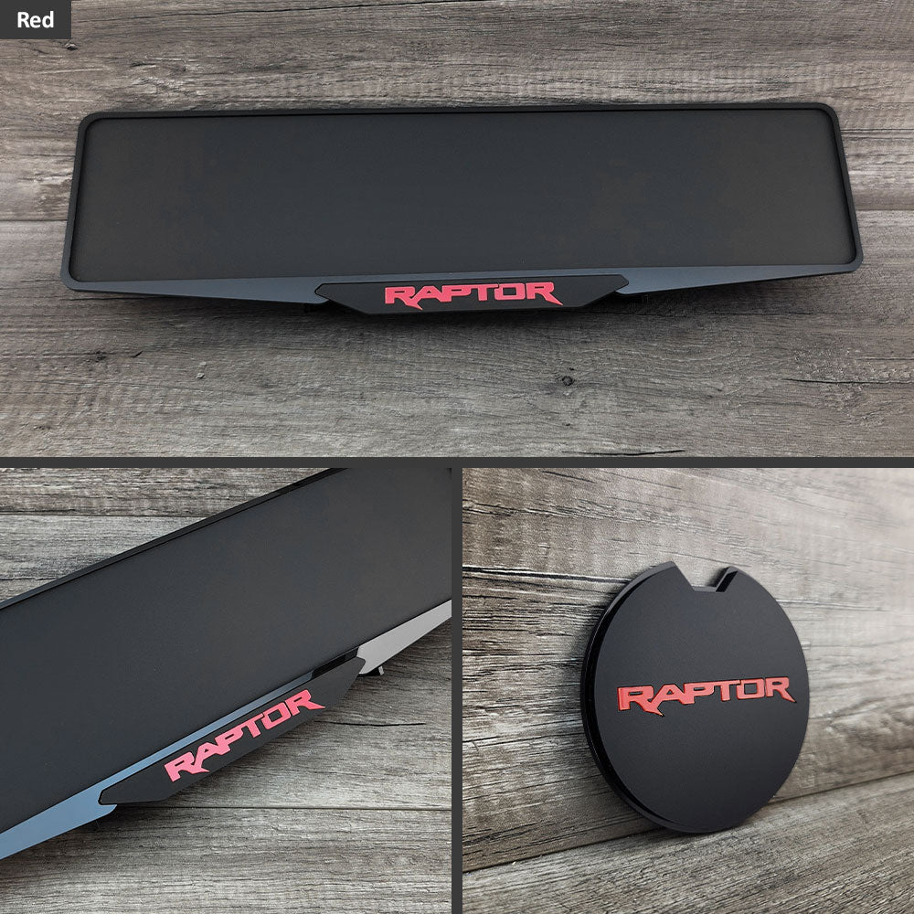 Ford Raptor Inspired Plate Holder