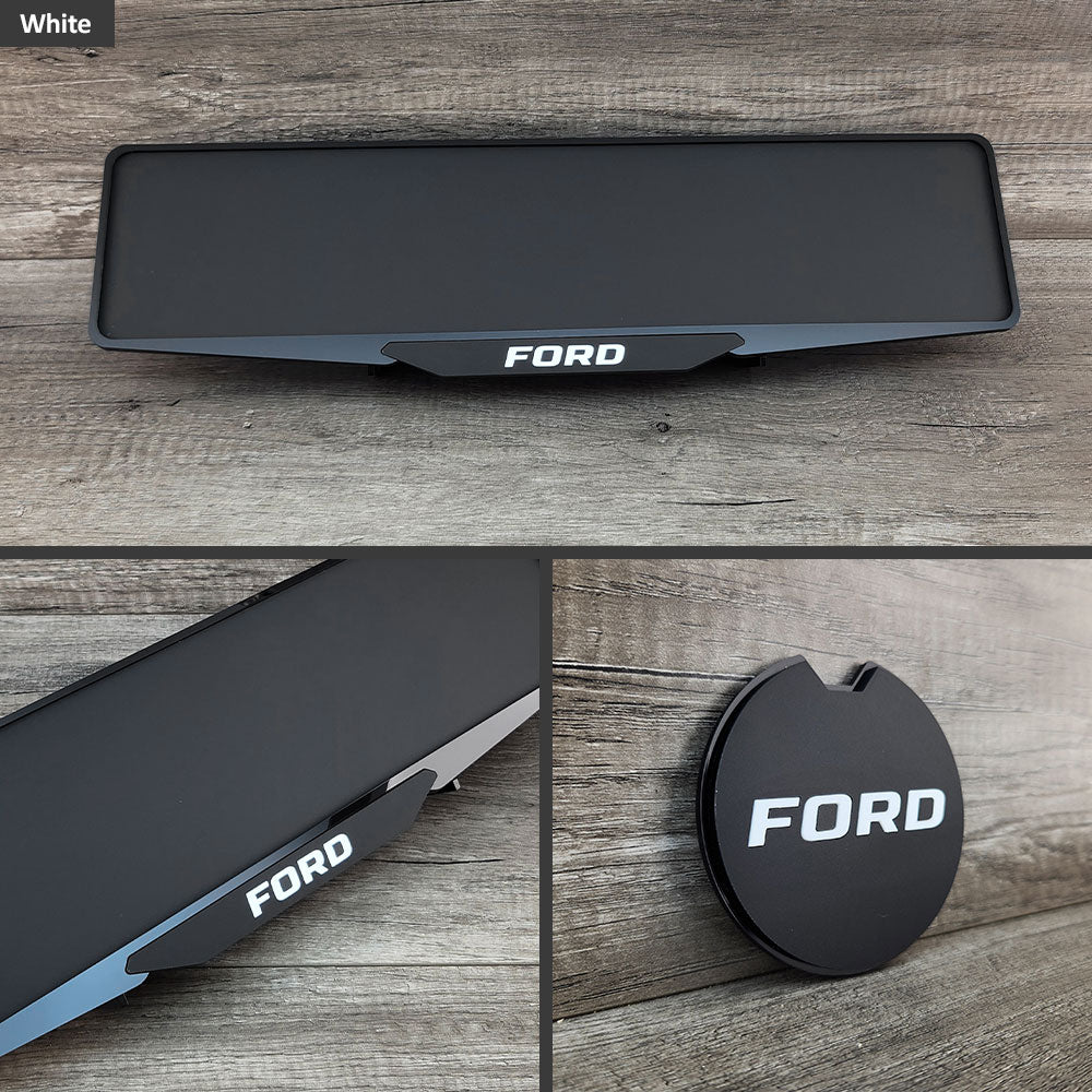 Ford Inspired Plate Holder