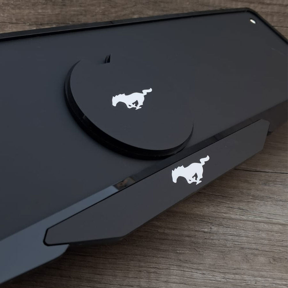 Ford Mustang Icon Inspired Plate Holder