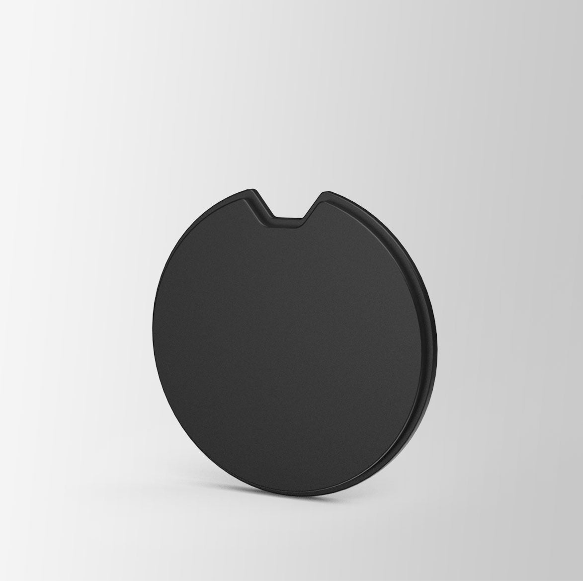 Xignature Matte Black Minimalist Disc Holder