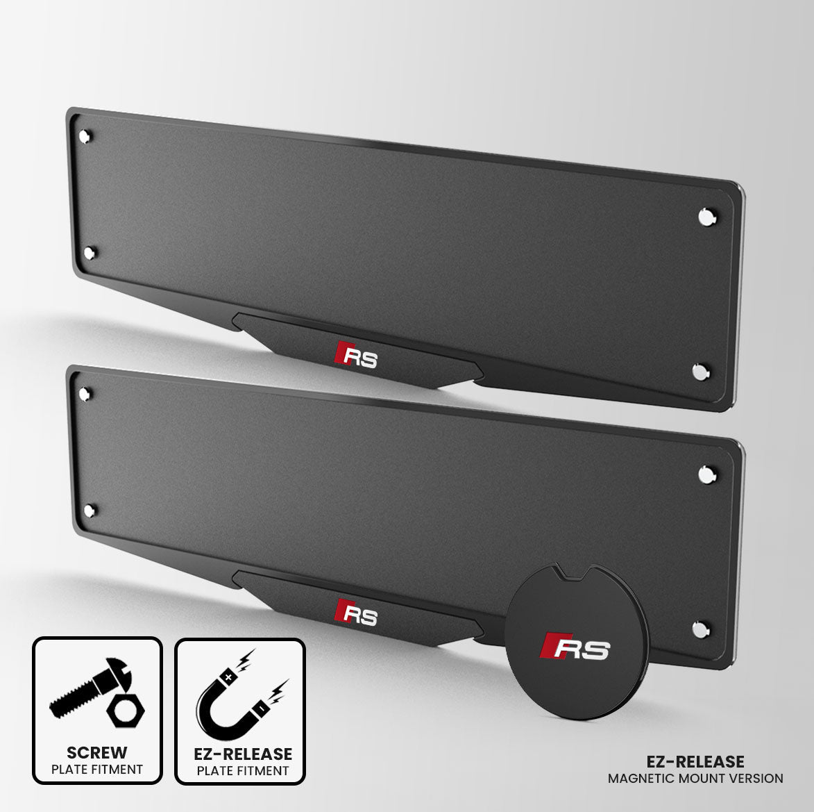 Audi RS Inspired Plate Holder