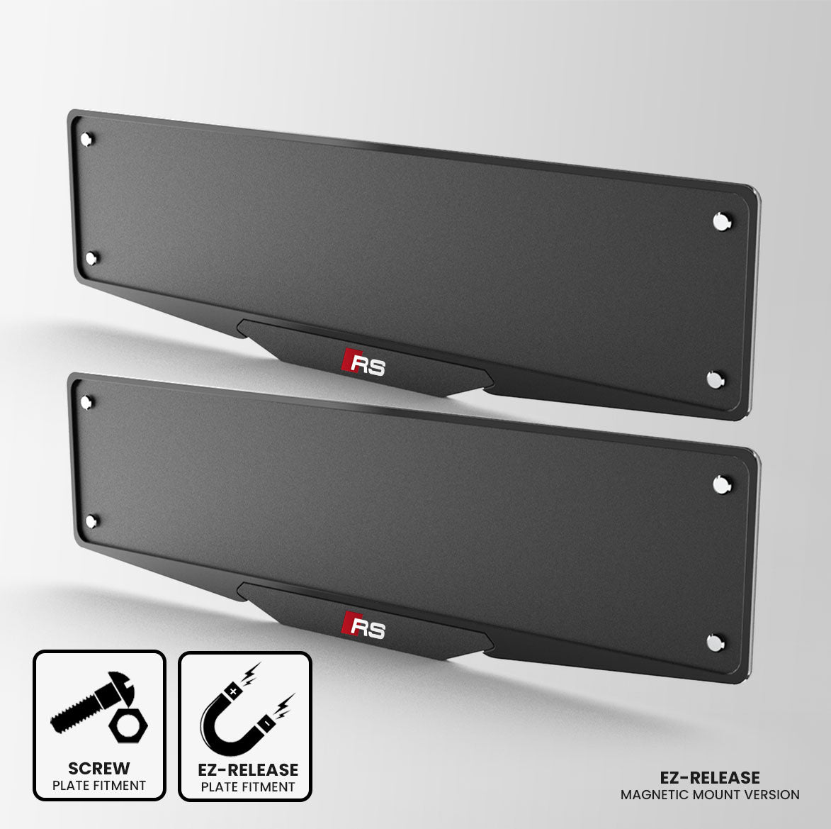 Audi RS Inspired Plate Holder