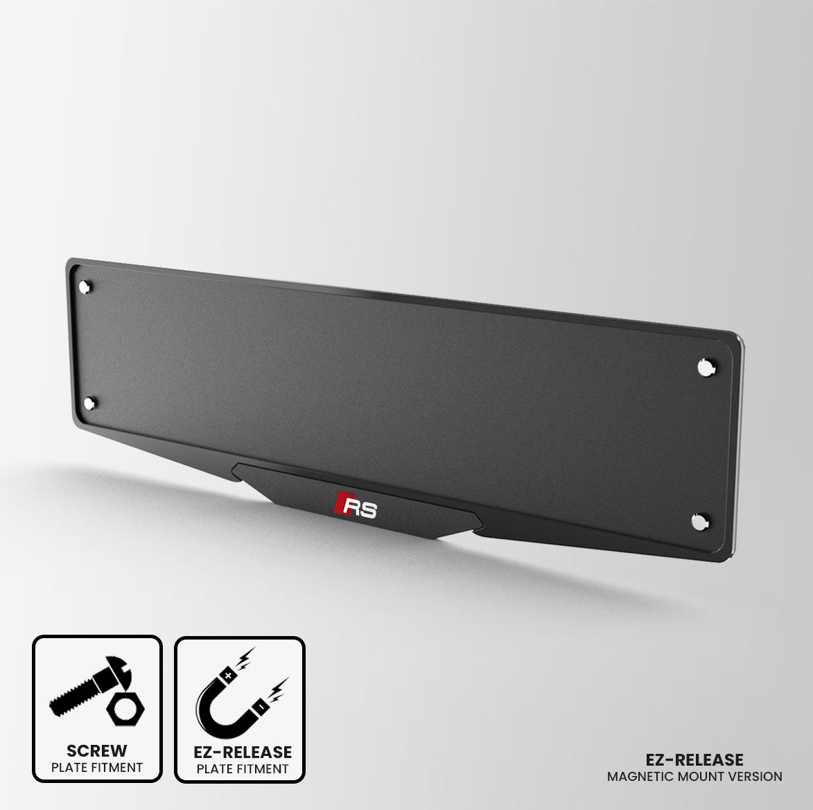 Audi RS Inspired Plate Holder