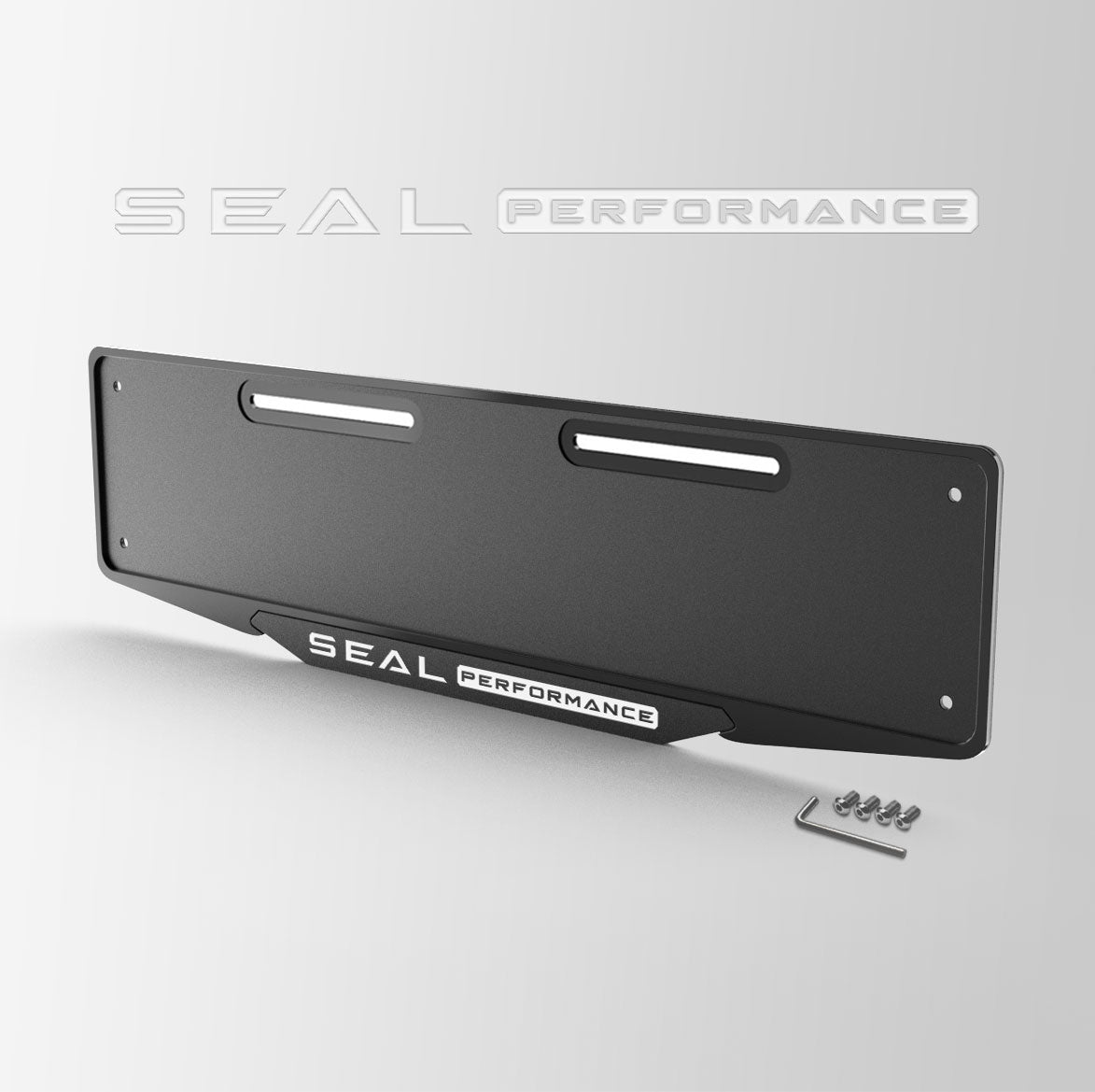 Xignature Plate Holder - for BYD Seal Performance (White)