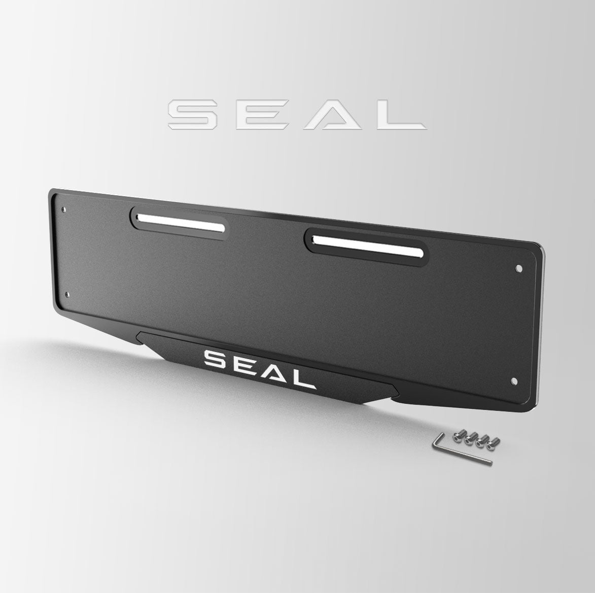 Xignature Plate Holder - for BYD Seal (White)