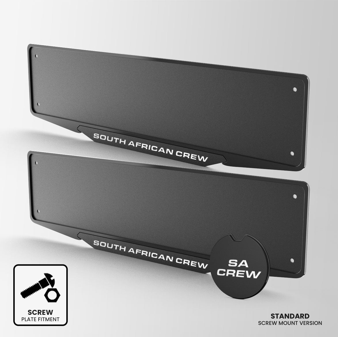 South African Crew Plate Holder