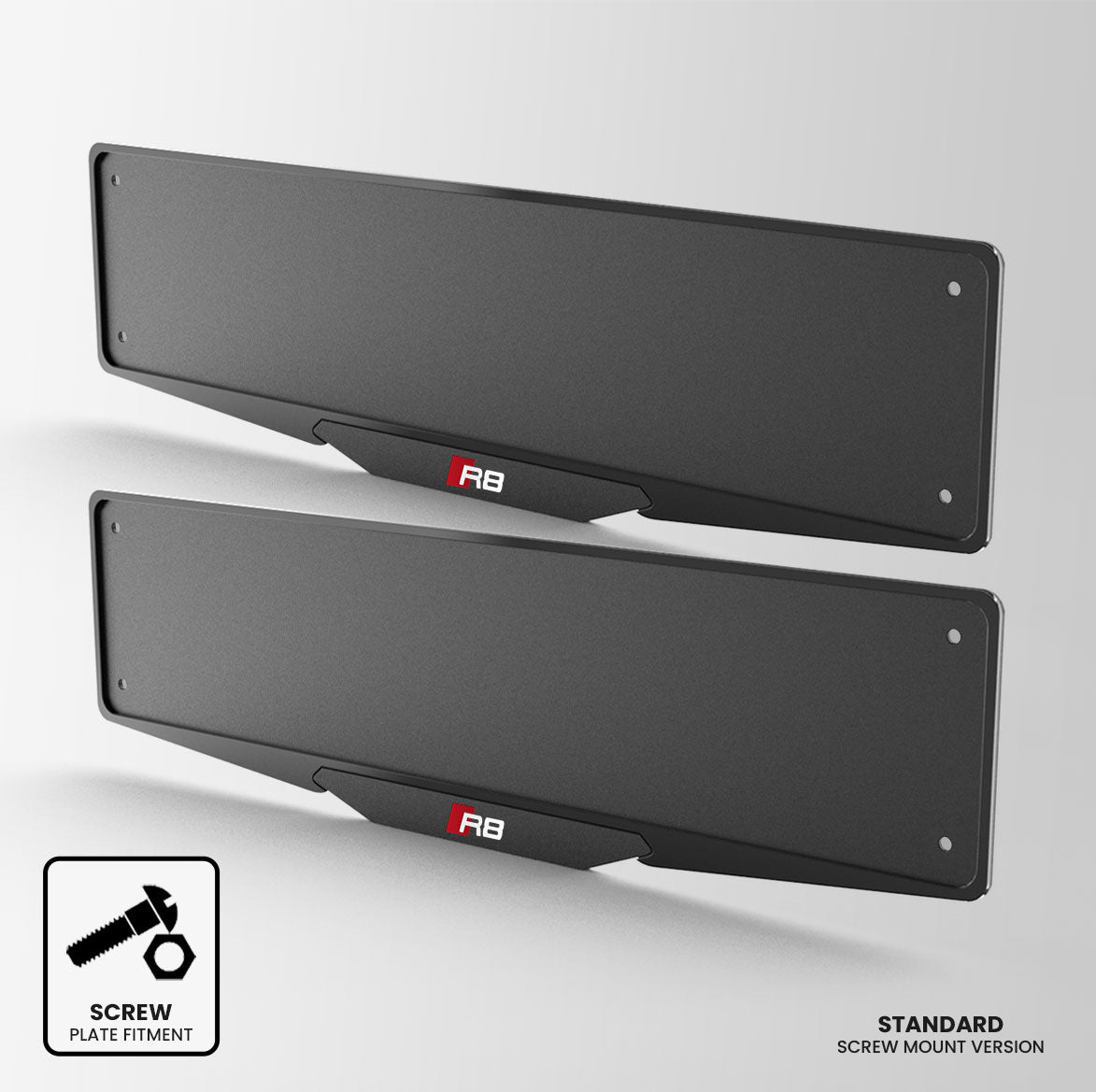 Audi R8 Inspired Plate Holder