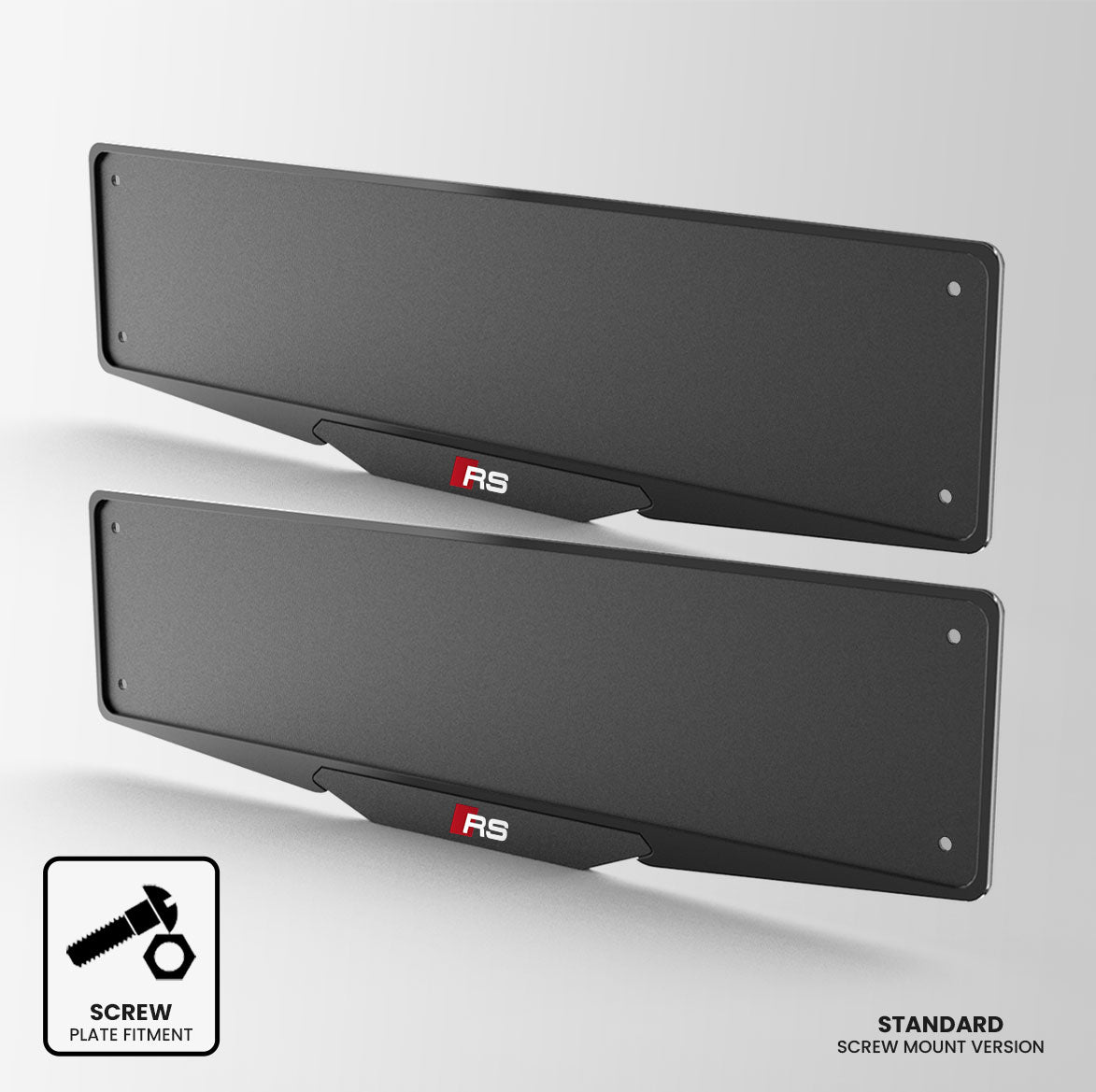 Audi RS Inspired Plate Holder