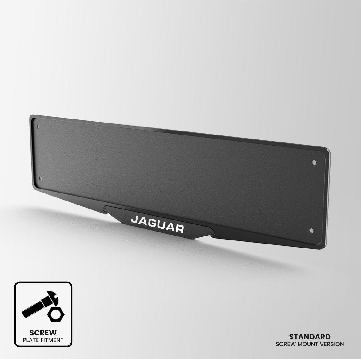 Jaguar Inspired Plate Holder