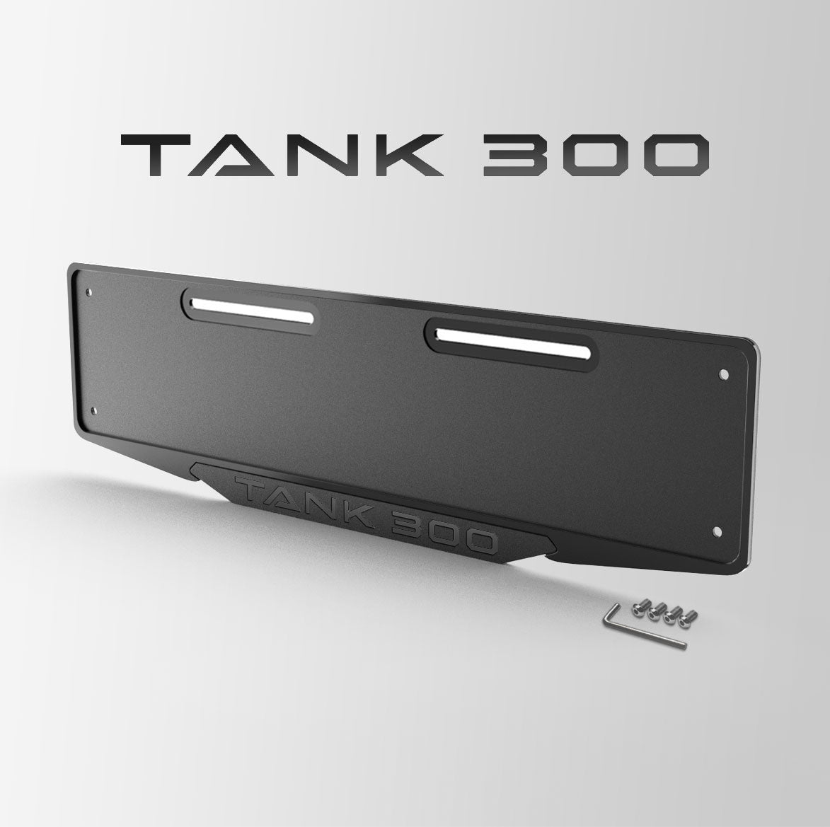 Xignature Plate Holder - For GWM Tank 300