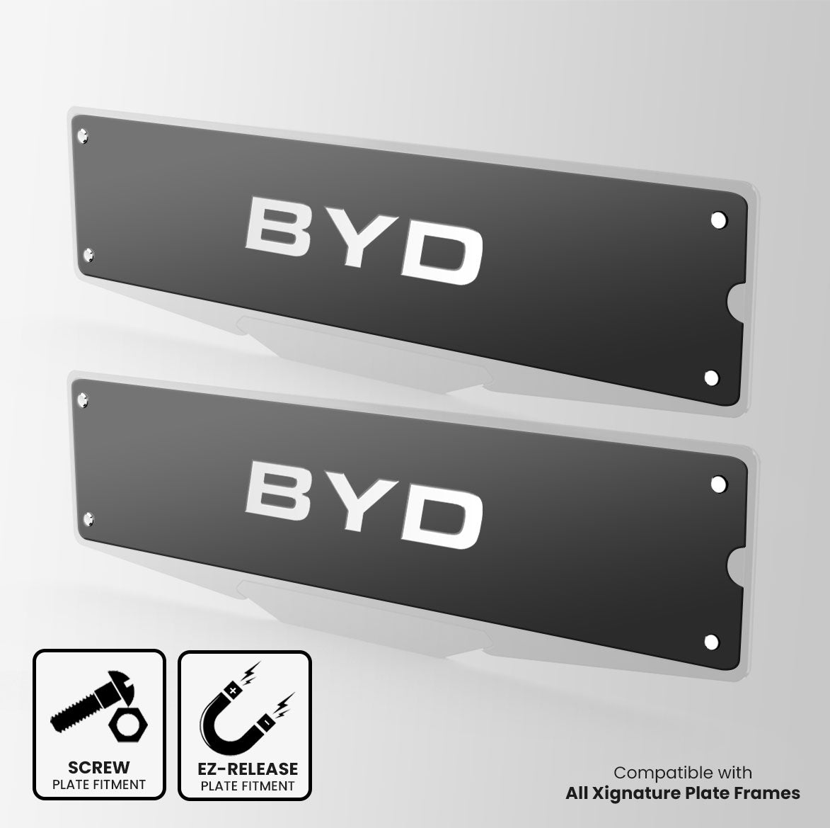 BYD Inspired Show Plate