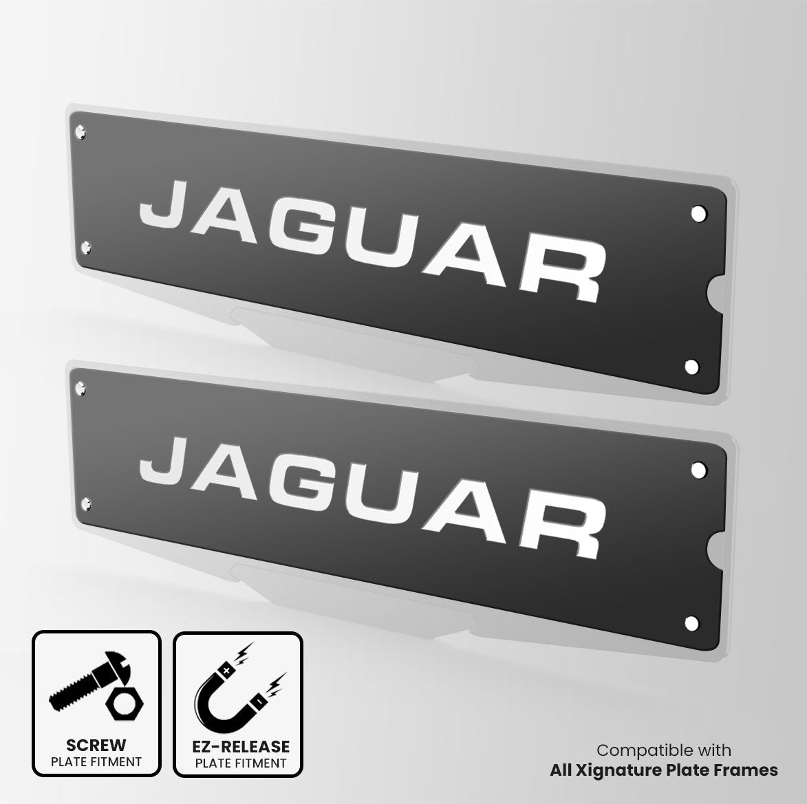 Jaguar Inspired Show Plate