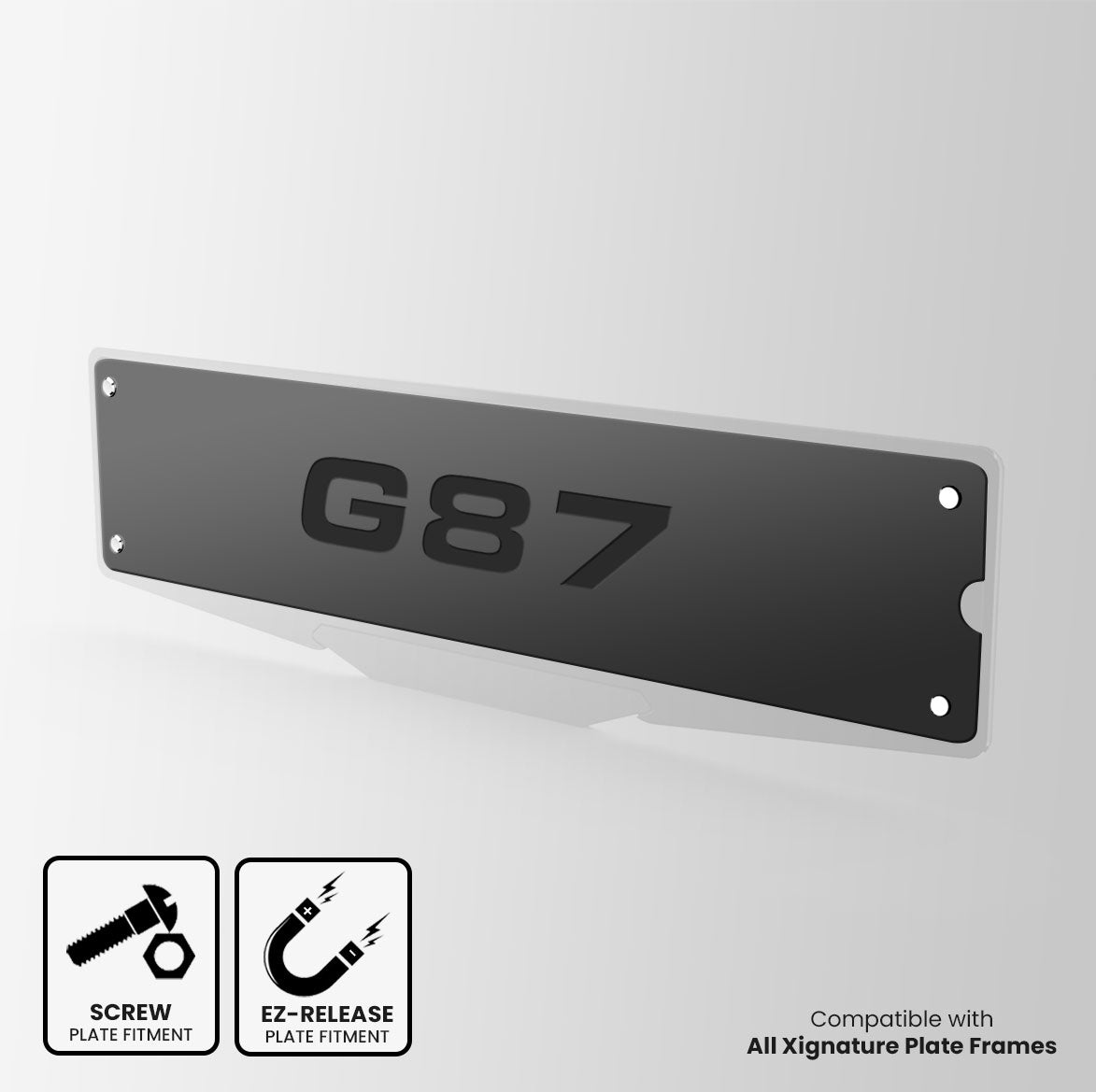 G87 Platform Show Plate