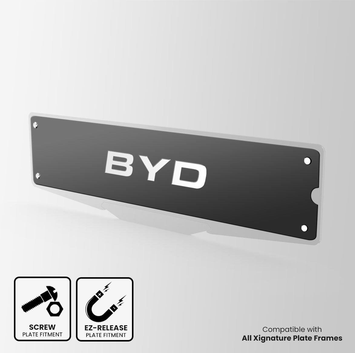 BYD Inspired Show Plate