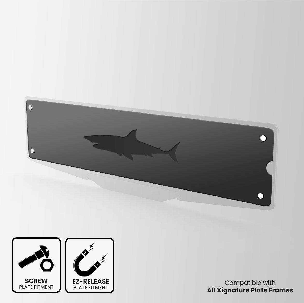 BYD Shark Icon Inspired Show Plate