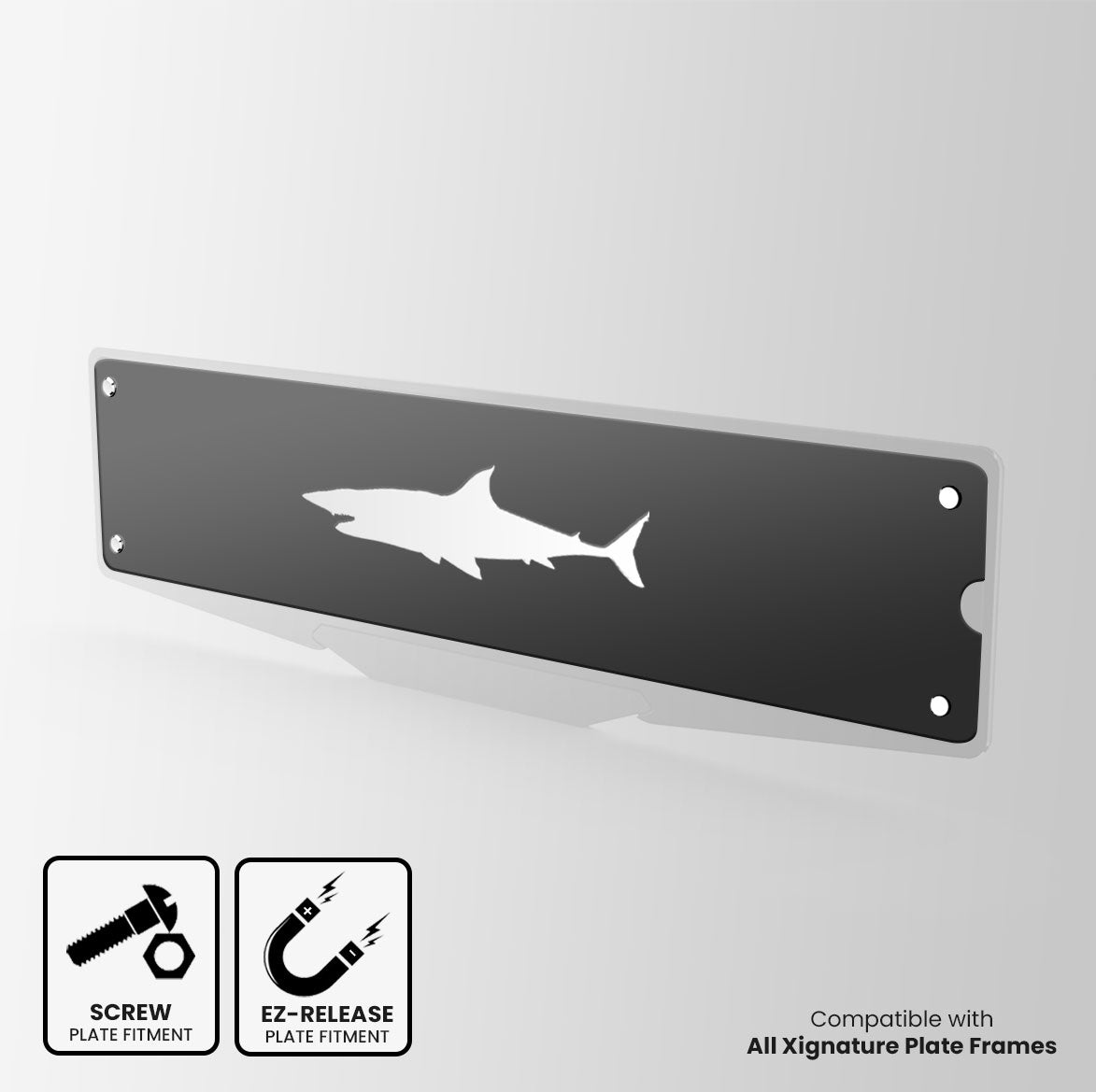 BYD Shark Icon Inspired Show Plate
