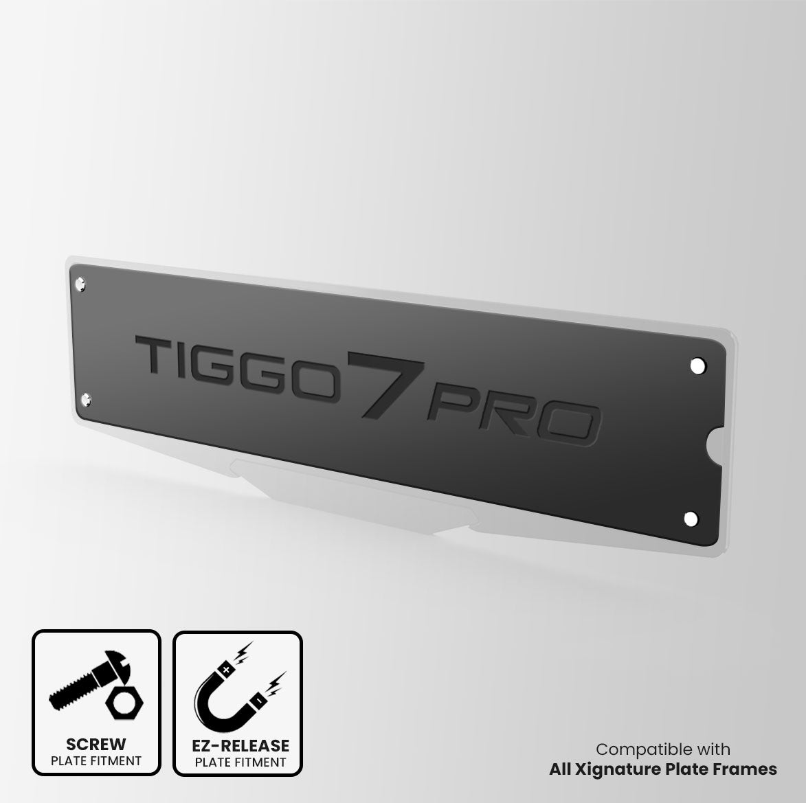 Chery Tiggo 7 Pro Inspired Show Plate