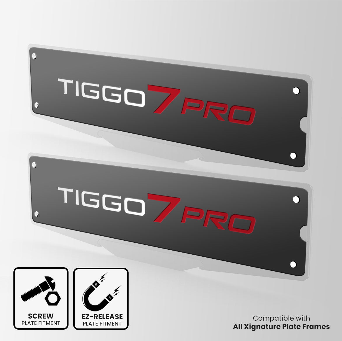 Chery Tiggo 7 Pro Inspired Show Plate