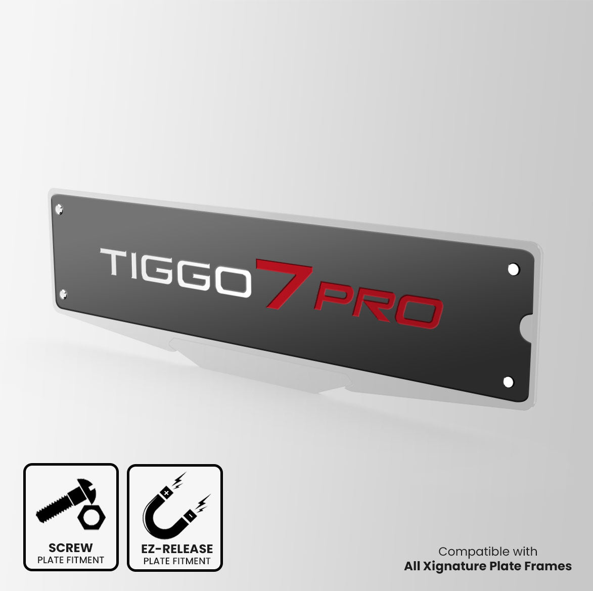 Chery Tiggo 7 Pro Inspired Show Plate