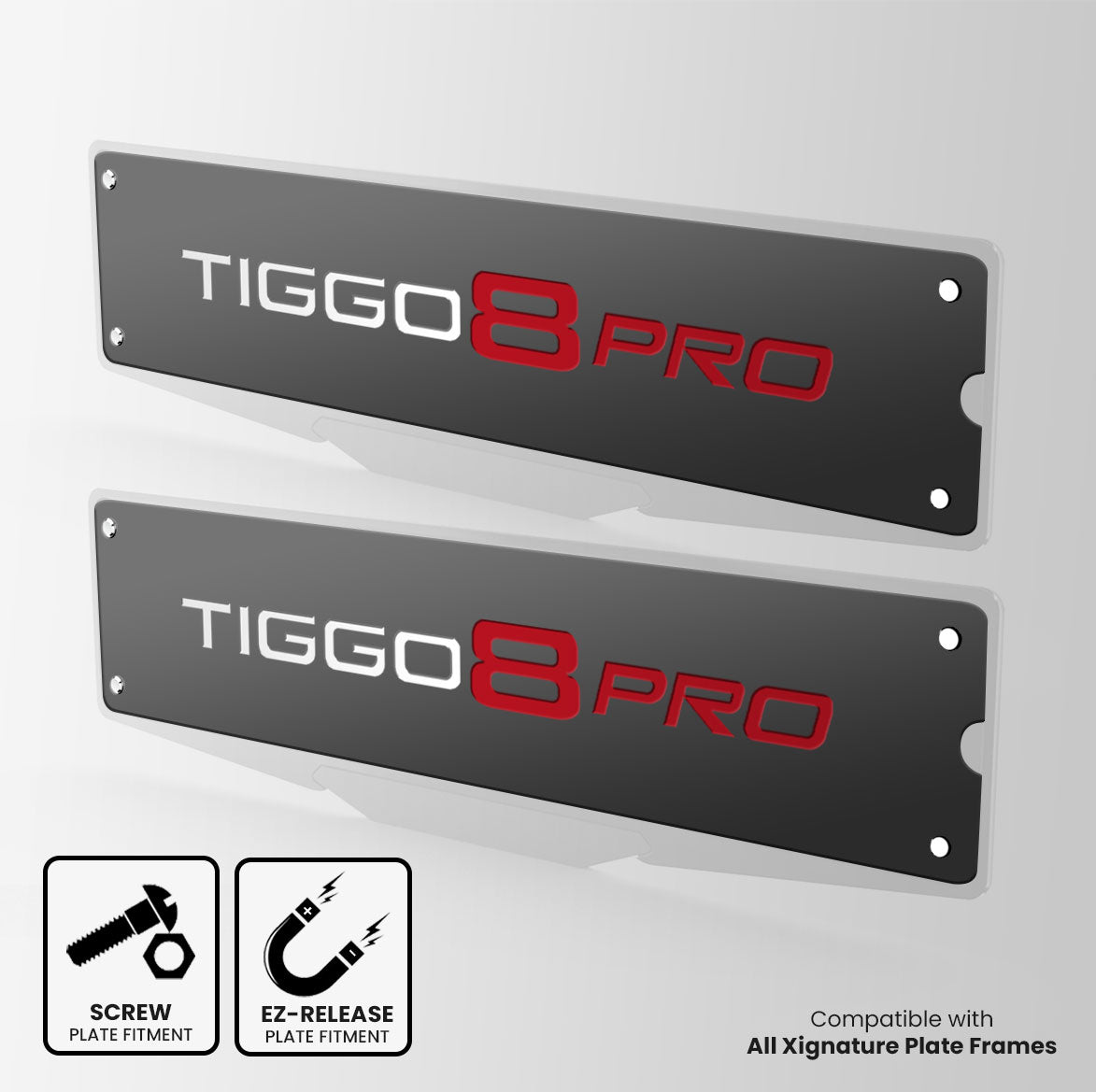 Chery Tiggo 8 Pro Inspired Show Plate