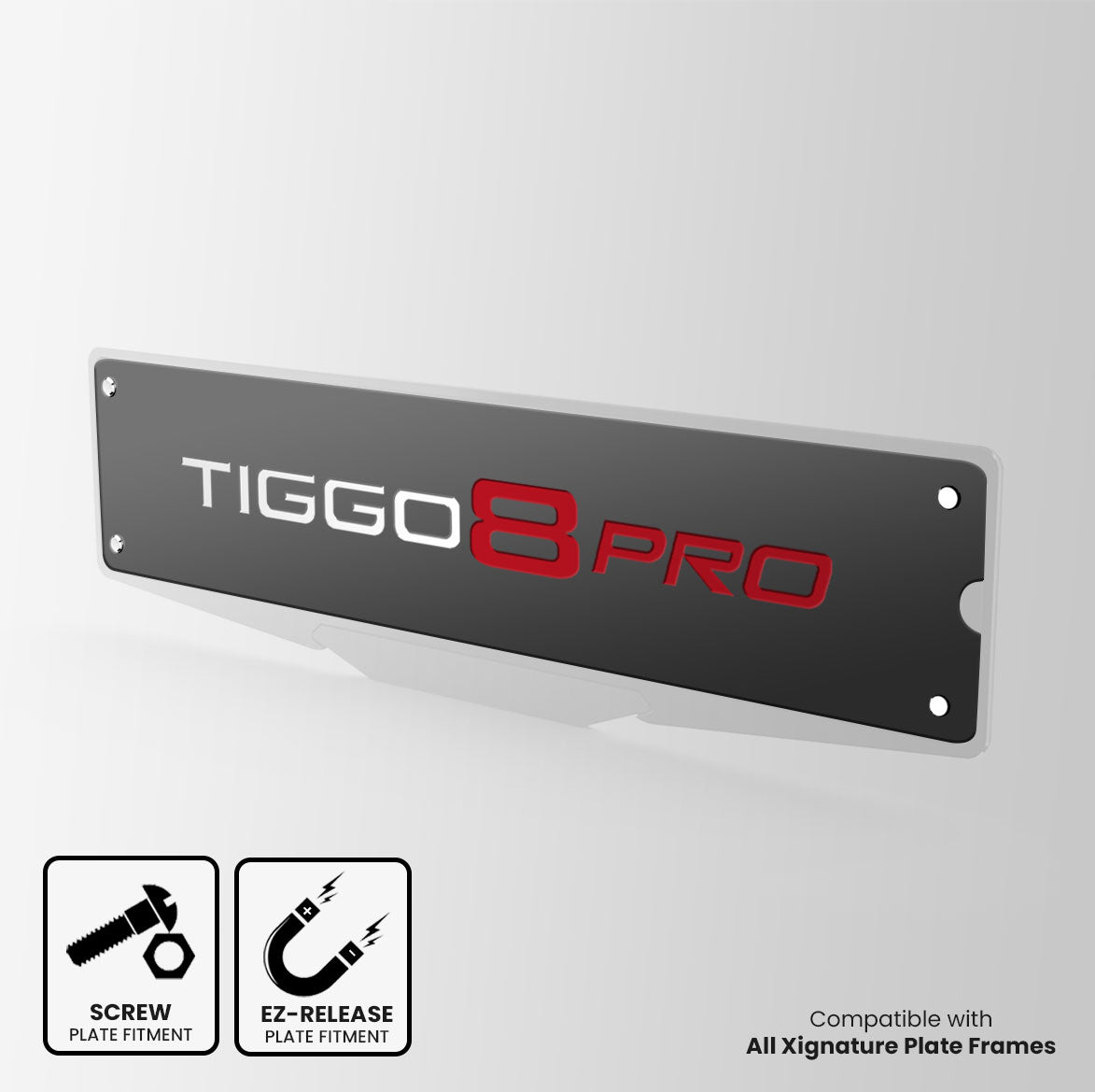 Chery Tiggo 8 Pro Inspired Show Plate