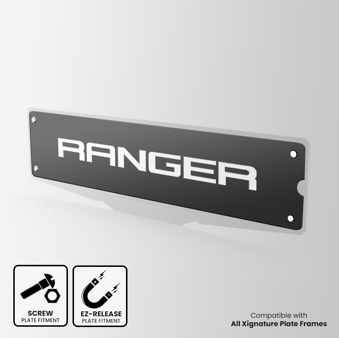 Ford Ranger Inspired Show Plate