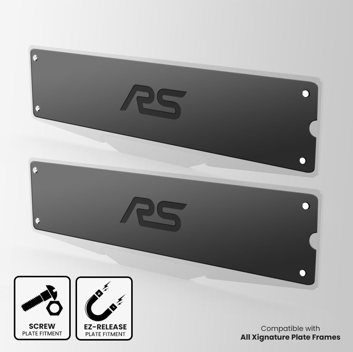 Ford RS Inspired Show Plate