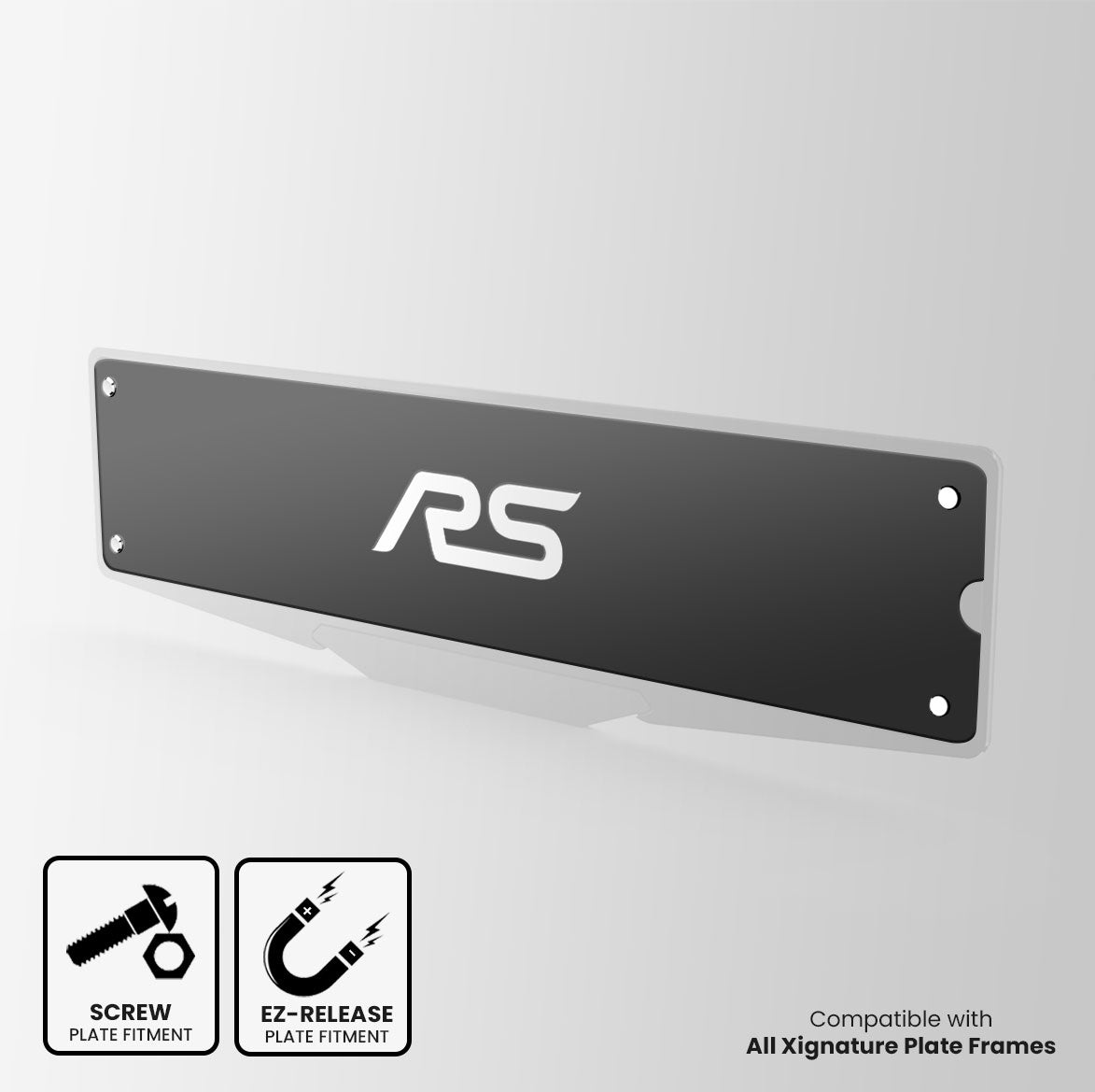 Ford RS Inspired Show Plate