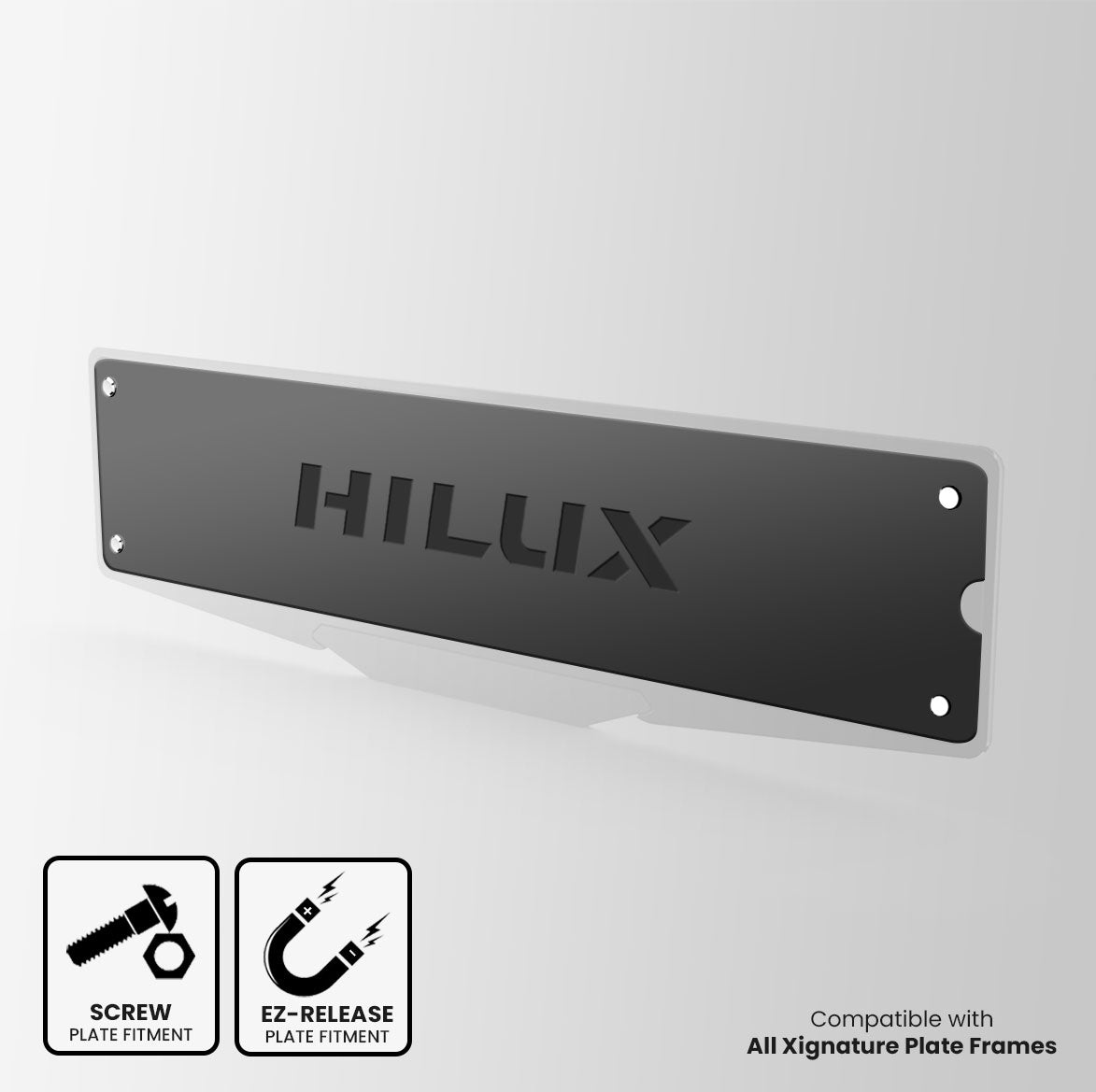 Toyota Hilux Inspired Show Plate