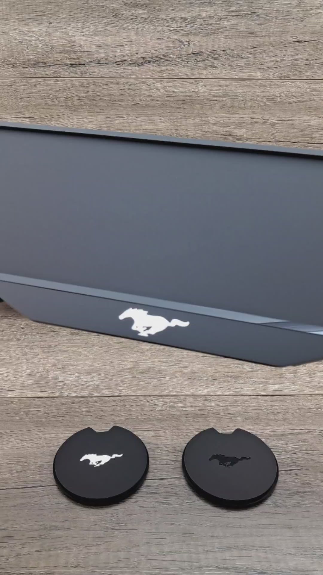 Ford Mustang Icon Inspired Plate Holder