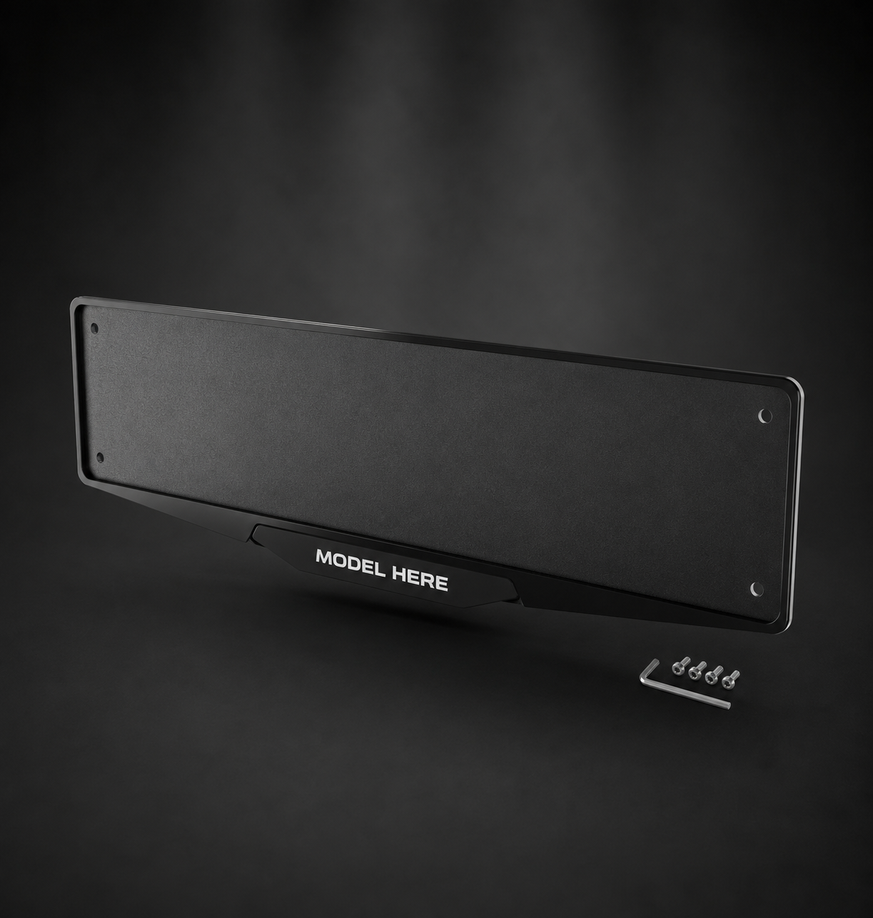 Add Your Car Model Plate Holders
