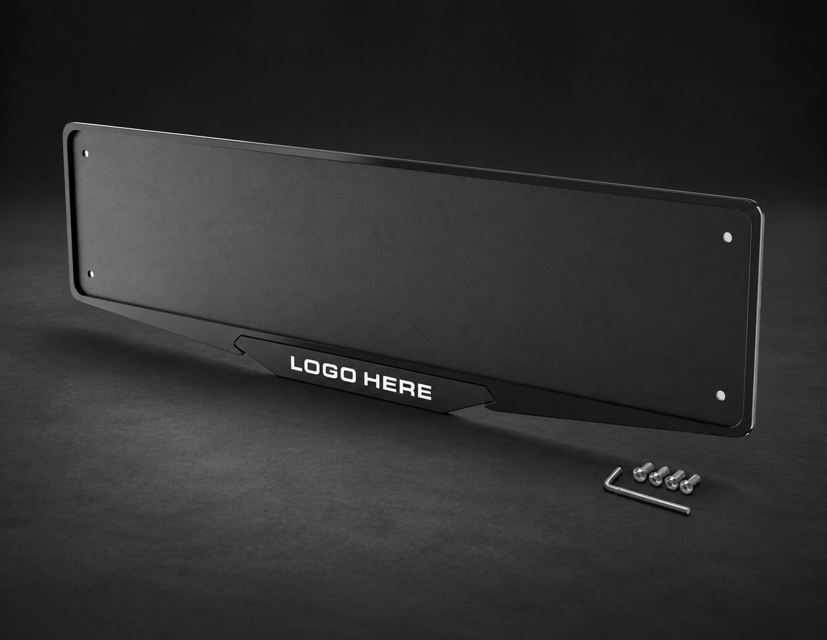Add Your Logo Plate Holders
