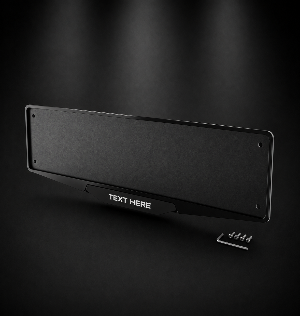 Add Your Text Plate Holders