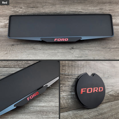 Ford Inspired Plate Holder
