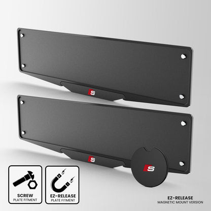 Audi S Inspired Plate Holder