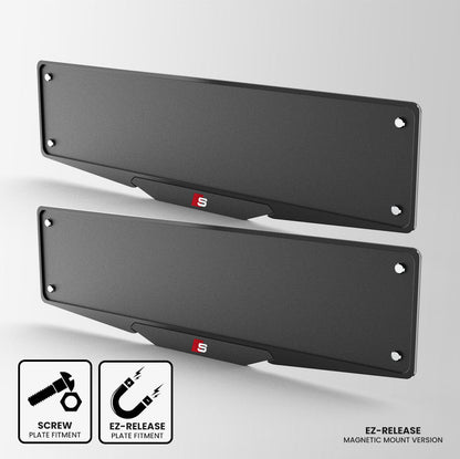 Audi S Inspired Plate Holder