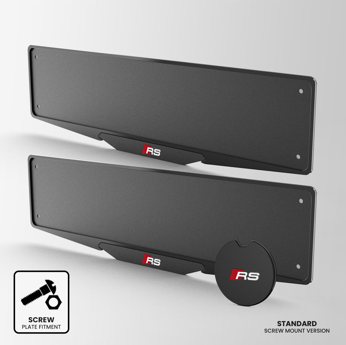 Audi RS Inspired Plate Holder
