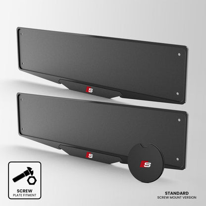 Audi S Inspired Plate Holder