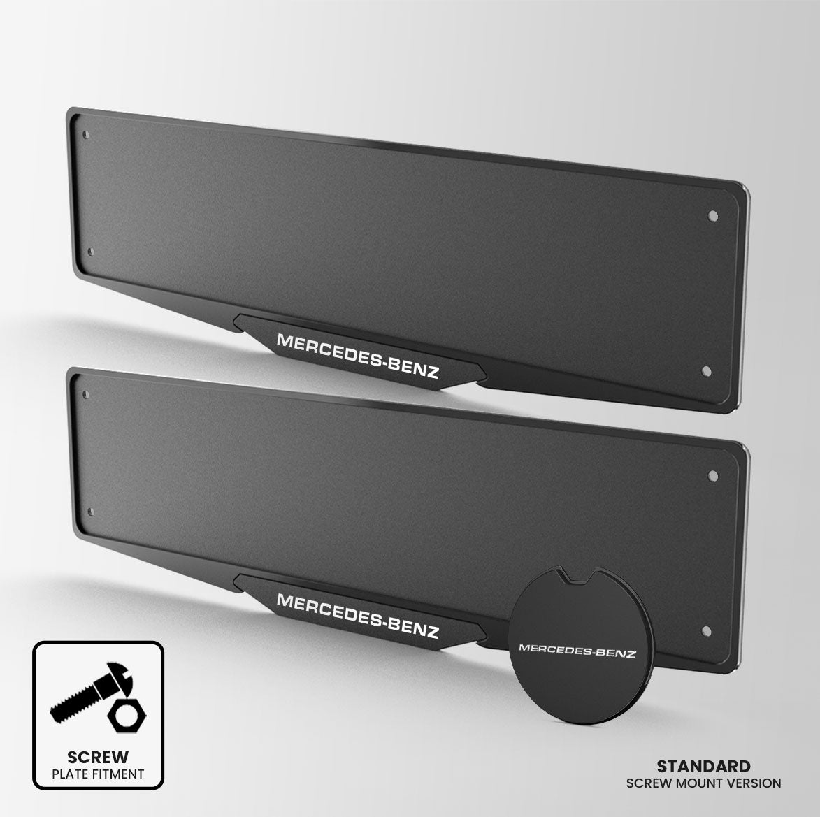 Mercedes-Benz Inspired Plate Holder