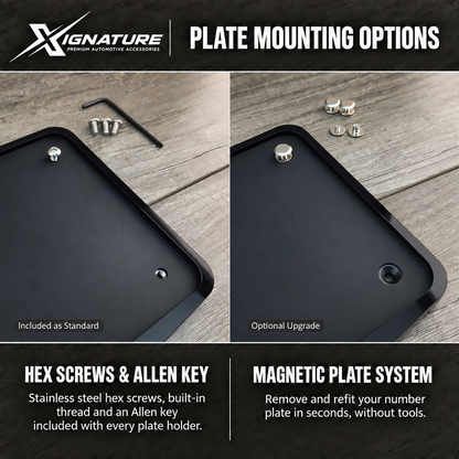 Xignature Plate Holder - for Volkswagen R
