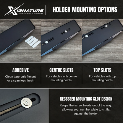 Xignature Plate Holder - for Volkswagen R