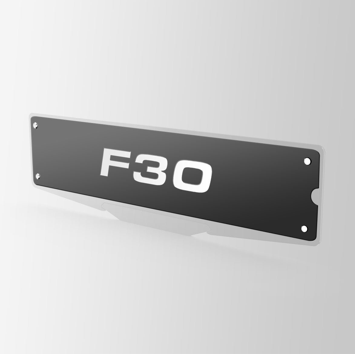 F30 Platform Show Plate