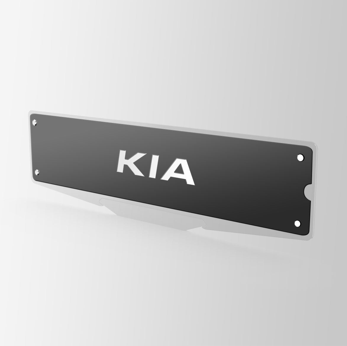 Kia Inspired Show Plate