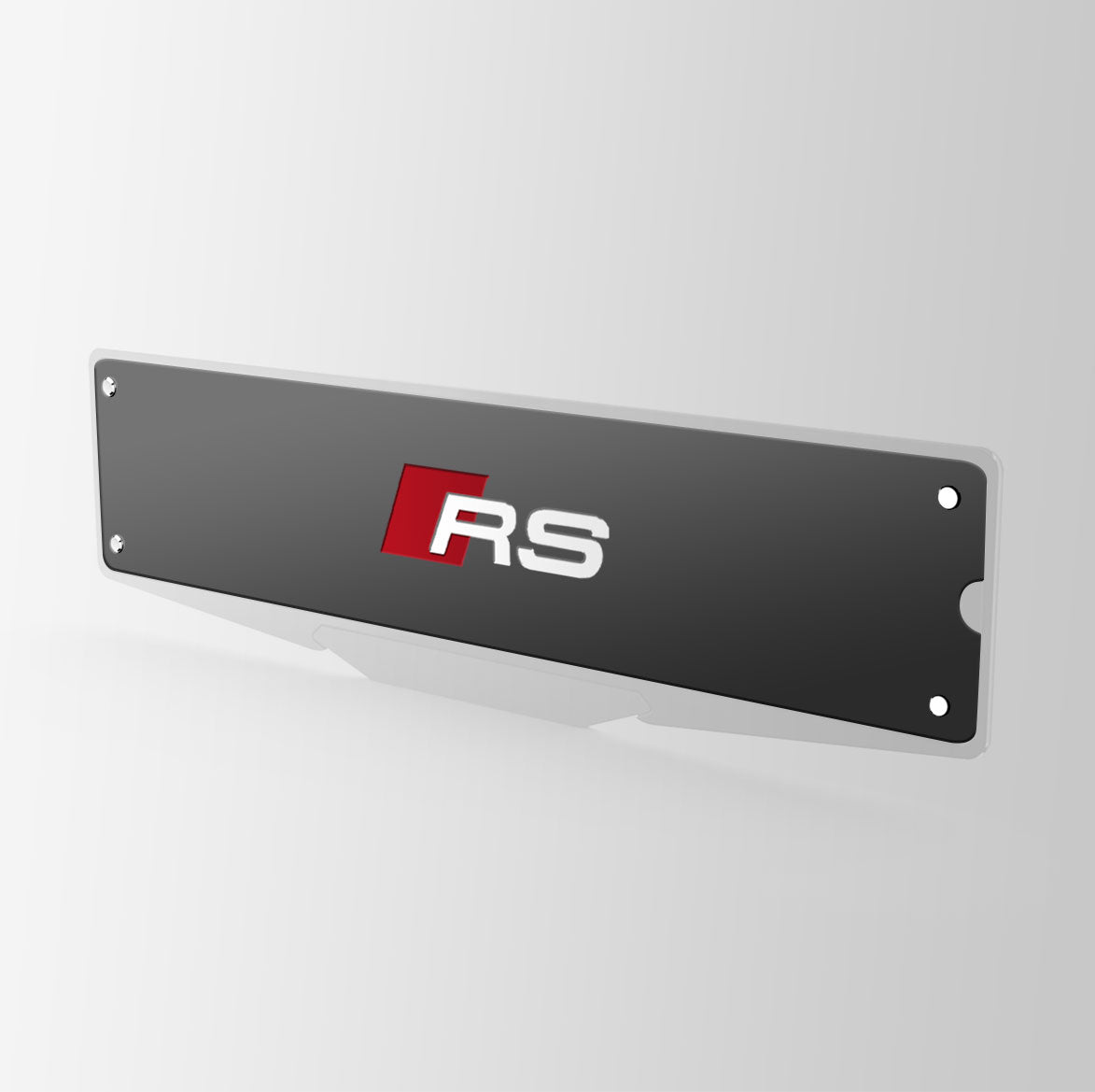 Audi RS Inspired Show Plate