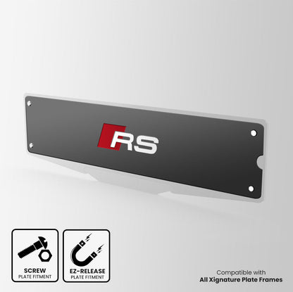 Audi RS Inspired Show Plate