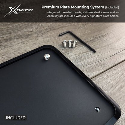 Audi Inspired Plate Holder