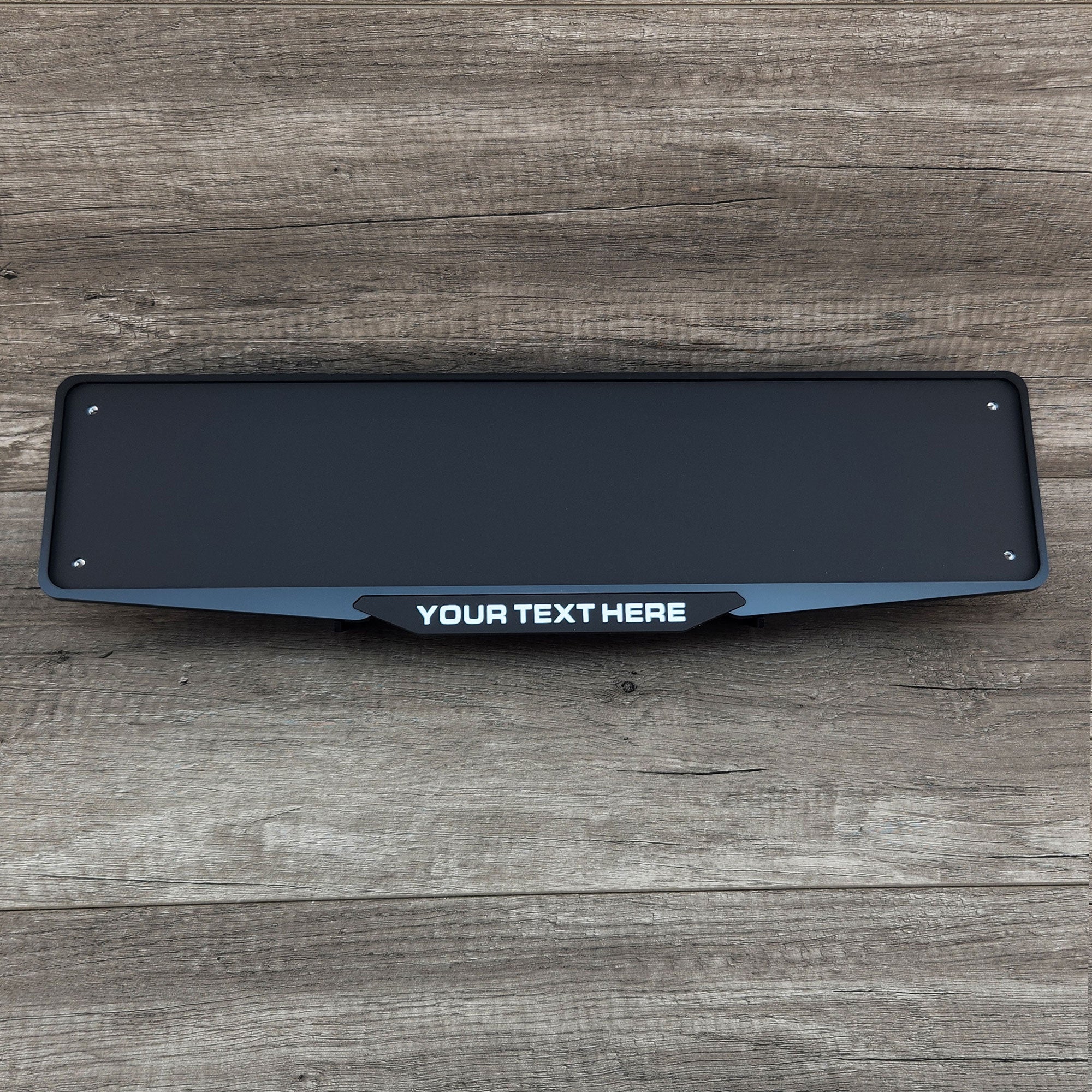 Add Your Text - Plate Holder