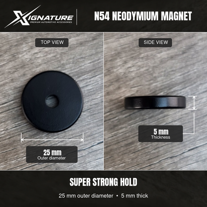 Super Strong N54 Neodymium Magnets (25mm x 5mm)